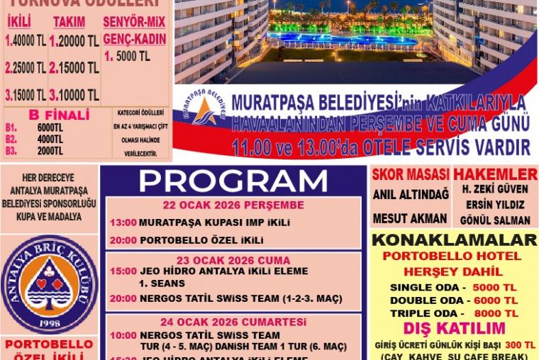 18. ULUSLARARASI ANTALYA BRİÇ FESTİVALİ