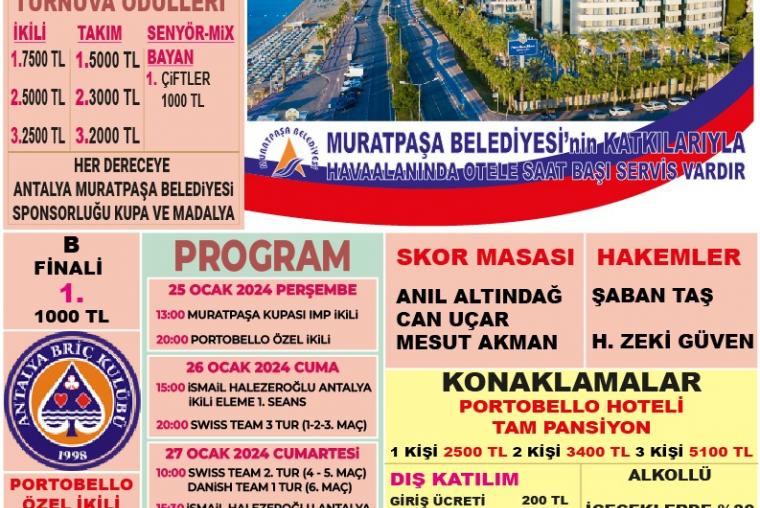 16. ANTALYA BRİÇ FESTİVALİ